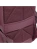 Lässig Wickelrucksack in Pflaume - (L)34 x (B)15 x (H)46 cm