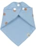 Lässig 2er Set: Dreieckstücher in Weiß/ Blau