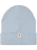 Lässig Woll-Beanie in Hellblau/ Bunt
