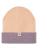 Lässig Wollen beanie "Little Gang Happy" paars/lichtroze