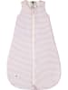 Lässig Babyschlafsack in Rosa/ Weiß - 0,5 TOG