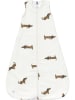Lässig Babyschlafsack in Creme/ Hellbraun - 1,0 TOG