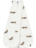 Lässig Babyschlafsack in Creme/ Hellbraun - 1,0 TOG