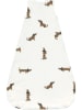 Lässig Babyschlafsack in Creme/ Hellbraun - 1,0 TOG