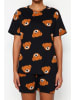 trendyol Pyjama zwart/lichtbruin