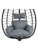 Lifa Living Tuinfauteuil zwart - (L)95 x (B)95 x (H)195 cm