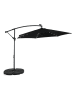 Lifa Living Sonnenschirm in Schwarz - (L)300 cm - (H)250 cm