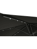 Lifa Living Sonnenschirm in Schwarz - (L)300 cm - (H)250 cm
