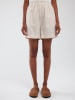 BIG STAR Bermudas in Beige/ Weiß