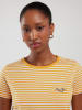 BIG STAR Shirt geel/wit