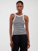 BIG STAR Top zwart/wit