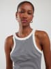 BIG STAR Top zwart/wit