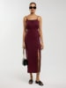 BIG STAR Kleid in Schwarz/ Rot