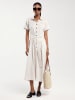 BIG STAR Hemdkleid in Creme