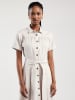BIG STAR Hemdkleid in Creme