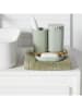 UTILITY 3-delige wastafelaccessoiresset groen