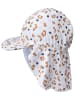 Swim Essentials Pet met nekbescherming "Leopard" lichtblauw/lichtbruin