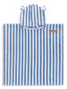 Swim Essentials Poncho "Roamer Animal" blauw/wit - (L)65 x (B)65 cm