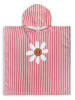 Swim Essentials Poncho ''Daisy Flowers" in Pink/ Weiß - (L)65 x (B)65 cm