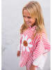 Swim Essentials Poncho ''Daisy Flowers" in Pink/ Weiß - (L)65 x (B)65 cm