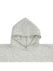 Swim Essentials Poncho "Florish" lichtblauw/wit - (L)55 x (B)50 cm