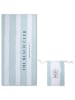 Swim Essentials Strandtuch ''The Beach Club" in Hellblau - (L)180 x (B)90 cm