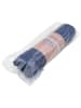Swim Essentials Strandtuch ''Vibrant Stripes" in Dunkelblau - (L)135 x (B)65 cm