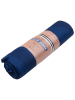 Swim Essentials Strandtuch ''Vibrant Stripes" in Dunkelblau - (L)135 x (B)65 cm