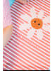 Swim Essentials Strandtuch ''Daisy Flowers" in Hellblau/ Pink - (L)135 x (B)65 cm