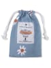 Swim Essentials Strandtuch ''Daisy Flowers" in Hellblau/ Pink - (L)135 x (B)65 cm