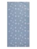 Swim Essentials Strandtuch ''Daisy Flowers" in Hellblau/ Pink - (L)135 x (B)65 cm