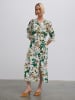 BGN Rok wit/groen
