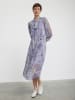BGN Kleid in Creme/ Lila