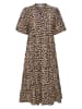 JDY Kleid in Hellbraun/ Schwarz
