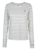LIEBLINGSSTÜCK Longsleeve "Calista" grijs/wit