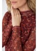 LIEBLINGSSTÜCK Longsleeve "Francisca" in Rot/ Schwarz
