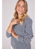 LIEBLINGSSTÜCK Pullover "Hollyn" in Dunkelblau/ Weiß