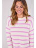 LIEBLINGSSTÜCK Pullover "Annika" in Weiß/ Rosa
