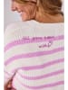 LIEBLINGSSTÜCK Pullover "Annika" in Weiß/ Rosa