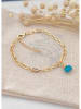 atelier MIU Vergulde armband met hanger - (L)16 cm