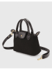 Lucky Bees Schultertasche  in Schwarz - (B)24 x (H)16 x (T)8 cm