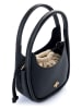 Lucky Bees Henkeltasche "Hedy" in Schwarz - (B)28 x (H)21 x (T)9 cm
