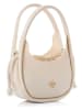Lucky Bees Henkeltasche "Hedy" in Beige - (B)28 x (H)21 x (T)9 cm