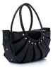 Lucky Bees Henkeltasche in Schwarz - (B)35 x (H)18 x (T)15 cm