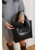 Lucky Bees Schultertasche in Schwarz - (B)30 x (H)22 x (T)10 cm