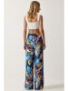 Happiness Istanbul Broek donkerblauw