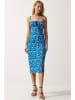 Happiness Istanbul Kleid in Blau