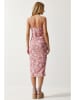 Happiness Istanbul Kleid in Rosa/ Creme