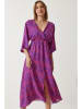 Happiness Istanbul Kleid in Pink/ Lila