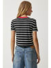Happiness Istanbul Shirt zwart/wit